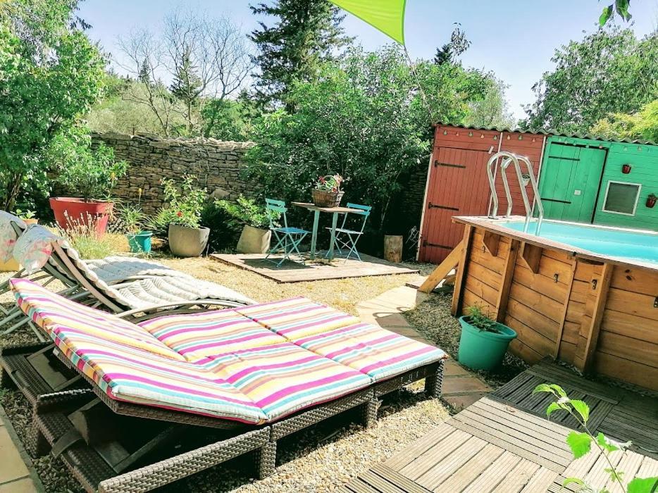 Nimes En Garrigues Bed & Breakfast Eksteriør bilde
